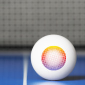 Superheld-Pop-Kunst lila Tischtennisball (Netto)