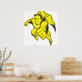 Superheld Poster (Küche)