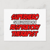 Superheld Postkarte (Vorderseite)
