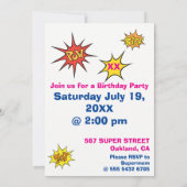 Superheld-Rosa-weibliche Vorlage für benutzerdefin (Rückseite)