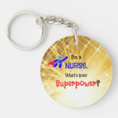 Superheld Schlüsselanhänger (Vorderseite)