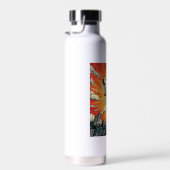 Superheld Shiba � Comic-Hund Trinkflasche (Rechts)