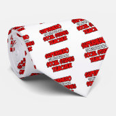 Superheld... Sozialwissenschaftler Krawatte (Gerollt)