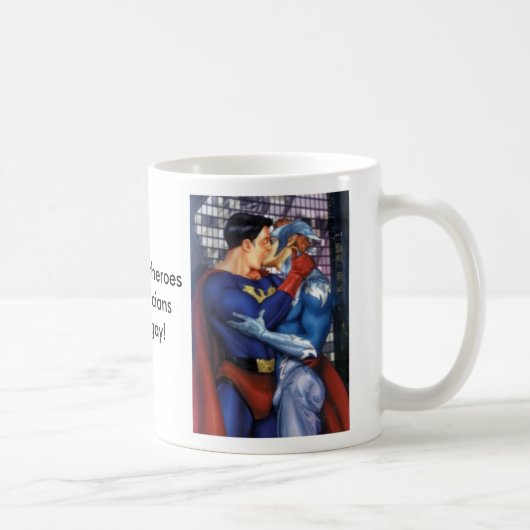 Superheld, Superheld, sogar Superhe… - Besonders Kaffeetasse (Rechts)