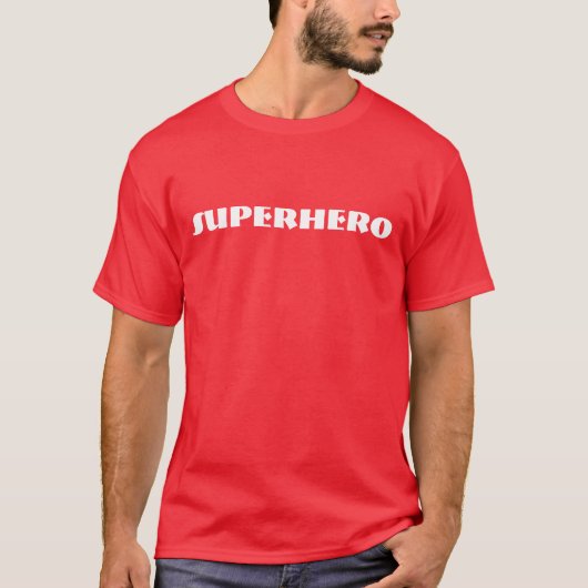 Superheld T-Shirt (Vorderseite)