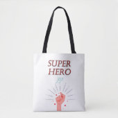 Superheld Tasche (Vorderseite)