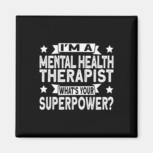 Superheld und Psychologe Magnet (Vorne)