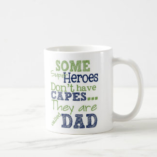 Superheld-Vater-Tasse Kaffeetasse