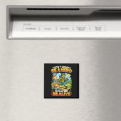 Superheld will nicht Held sein lustiges Zitat wand Magnet (In Situ (Geschirrspüler))