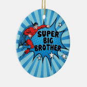 Superheld wird zum großen Bruder Keramikornament (Rechts)
