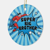 Superheld wird zum großen Bruder Keramikornament (Links)