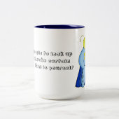 Superheld Zweifarbige Tasse (Mittel)