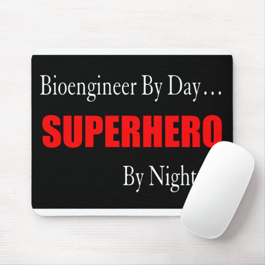 SuperheldBioengineer Mousepad (Mit Mouse)