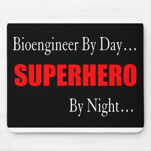 SuperheldBioengineer Mousepad (Vorne)