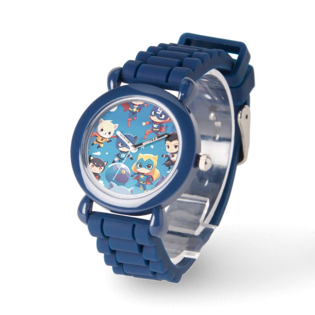 Superhelden Armbanduhr (Winkel)