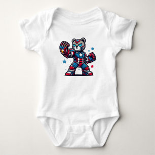 Superhelden Baby Strampler