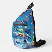 Superhelden Crossbody Bag (Rechte Ecke)