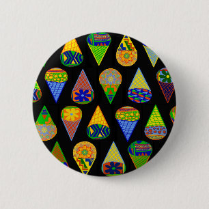 Superhelden-Eiscreme-Tüten Button