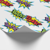 Superhelden Geschenkpapier (Ecke)