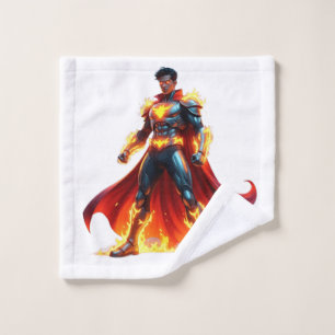 Superhelden-Hand-Set Badhandtuch Set