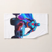 Superhelden-Hand-Set Badhandtuch Set (Handtuch)