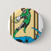 Superhelden in Aktion Button (Vorderseite)