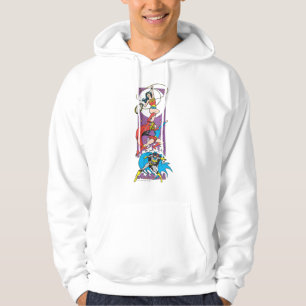 Superhelden in Aktion Hoodie