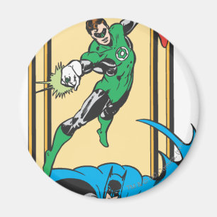 Superhelden in Aktion Magnet