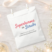 Superhelden in Scrubs Custom Hospital Geschenktütchen (Ausgeschnitten)