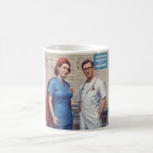 Superhelden in Scrubs: Sippe deinen Power Kaffeetasse (Mittel)
