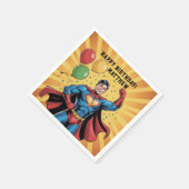 Superhelden-Jungen-Geburtstagsfeier Serviette (Ecke)