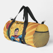 Superhelden-Jungen-Geburtstagsgeschenk Duffle Bag (Rechte Ecke)