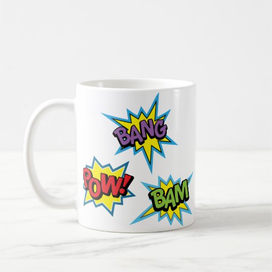 Superhelden Kaffeetasse (Links)