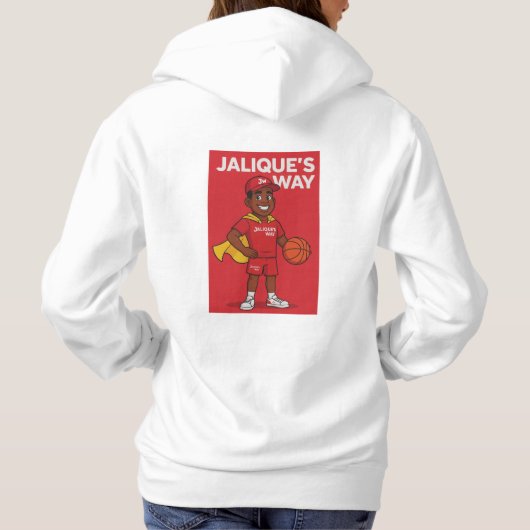 Superhelden-Kapuzenpullover Hoodie (Rückseite)