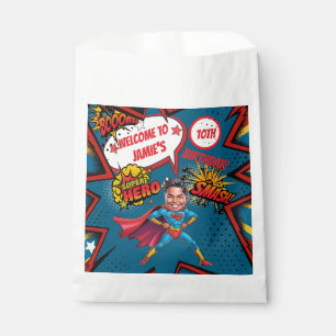 Superhelden Karikatur Action-Packed Boys Geburtsta Geschenktütchen