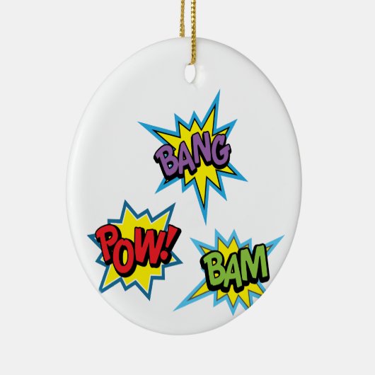 Superhelden Keramik Ornament (Rechts)