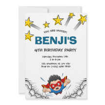 Superhelden Kindergeburtstag