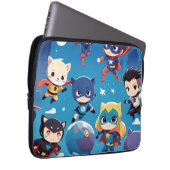 Superhelden Laptopschutzhülle (Vorne Rechts)