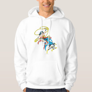 Superhelden-Leap Hoodie