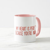 Superhelden-Paar Valentins-Mug Tasse (VorderseiteRechts)