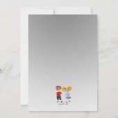 Superhelden-Party Einladung (Rückseite)