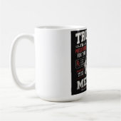 Superhelden-Pille Power Design Kaffeetasse (Links)