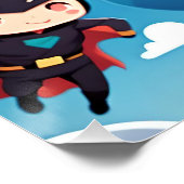 Superhelden Poster (Ecke)