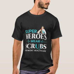 Superhelden tragen OP-Kleidung Piedmont Healthcare T-Shirt