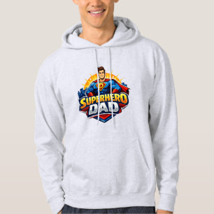 Superhelden-Vater Hoodie