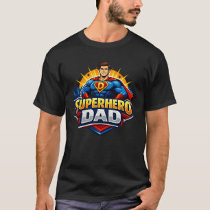 Superhelden-Vater T-Shirt
