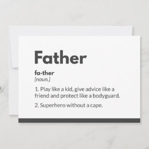 Superhelden Vatertagskarten Superdad Dankeskarte
