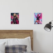 Superheldin Bilderwand Sets (Schlafzimmer)