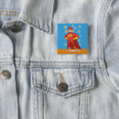 Superheldin des ersten Vaters Button (Beispiel)