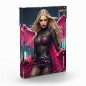 Superheldin Fotoblock (Links)
